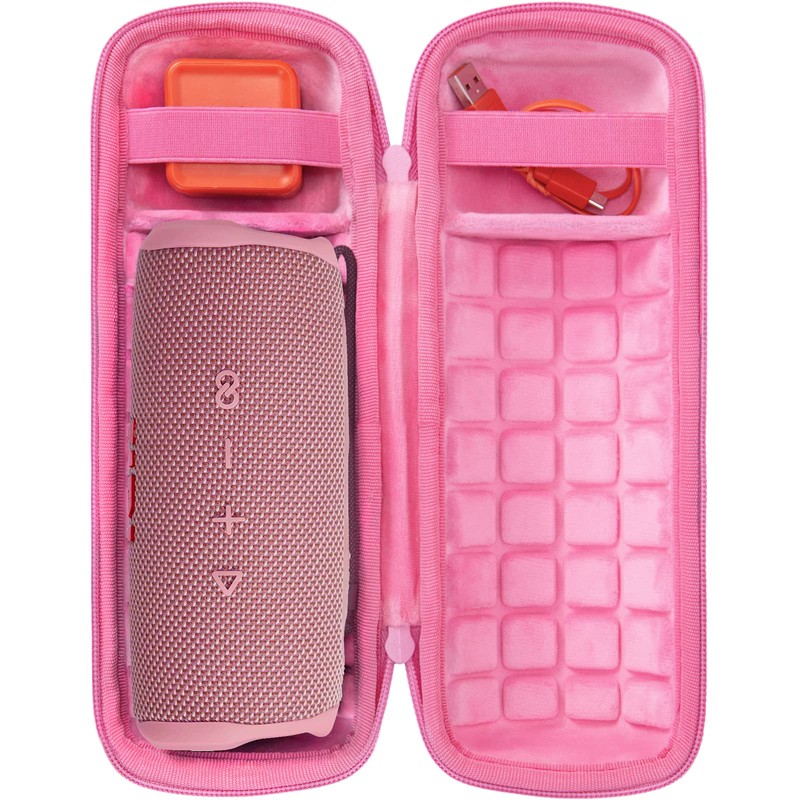 co2CREA Storage Case for JBL Flip6/Flip5/Flip4 Bluetooth Speaker (Hard Case,