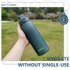 Opard 30oz Sports Water Bottle with Leak Proof Flip Top