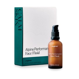 JUNGKRAUT Alpine Performance Face Fluid for Men, 1 x 50 ml, Natural Men's Face Cream with Hyaluronic and Anti-Ageing Effect, Provides Intensive Moisture, Ultralight and Fast Absorbing