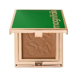Magnifaik We Want Sun! - Polvo bronceador con mantequilla de mango y aceite de coco - Maquillaje facial para un brillo natural - Bronceador vegano - Trancoso - 0.44 onzas