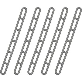 CARTREND 10679 Guy Element, Awning Ladders, Grey, 6 Compartments for Tents, Awnings, Canopies, Pack of 5