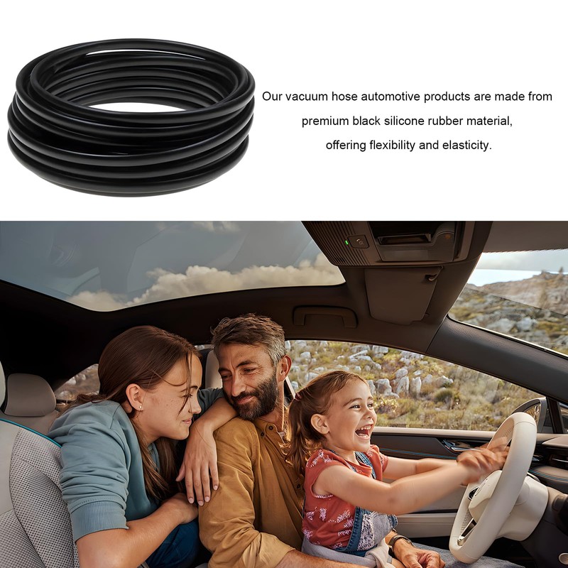 Gdnecad 70 PCS Car Vacuum Line Kit, 5Ft 130PSI Automotive