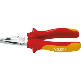 HAZET 1850VDE-44 200 mm VDE Combination Pliers with Protective Insulation - Multi-Colour