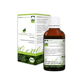 Wellnest Organic Lumacell Forte Concentrate 100 ml | No Artificial Colours or Flavours - 100% Natural and Vegan | Handmade in Germany