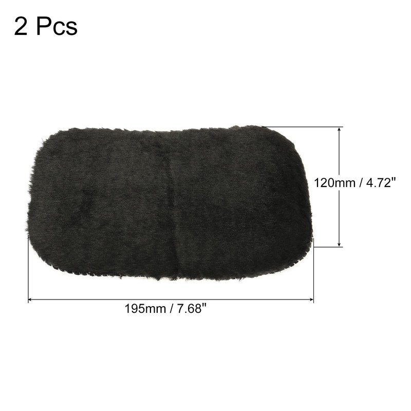 PATIKIL Shoes Polishing Gloves, 2 Pack Cleaning Shine Cloth for