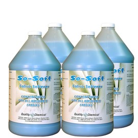 Quality Chemical So Soft Fabric Softener - All Fabric Softener - Liquid - Controls Static Cling, No Stiffening and Fraying - Laundry Softener for Soft and Fresh Clothes 128 oz (Pack of 4)