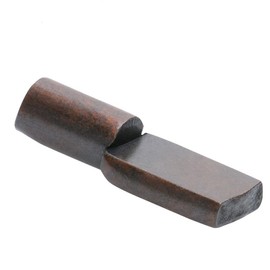 5mm "Spoon" Style Cabinet Shelf Support Pegs - Antique Bronze - Package of 25