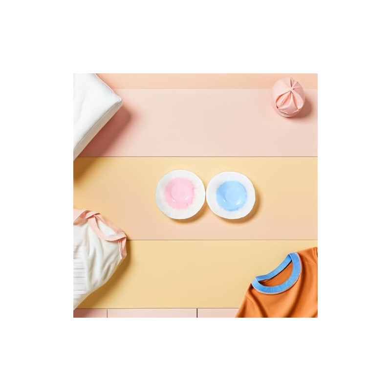 GARVALON Talco para Bebe 6 Borlas Suaves, Aplicador de Polvos