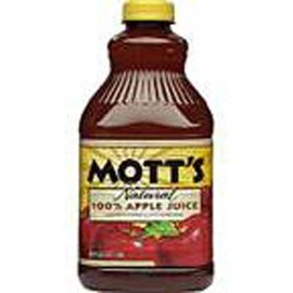 Mott's No Sugar Added Nautral Fresh Pressed Apple Juice 64 oz