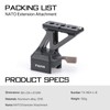 Tilta Left Side NATO Extension Kit Compatible with Tilta Camera
