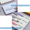 MUTORE Haftnotizen 76x76mm 4 Blöcken,80 Blatt pro Block,Super Sticky Notes,Klebezettel