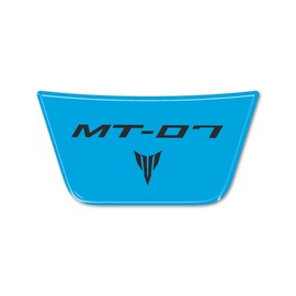 labelbike - Resin 3D Sticker for Motorcycle Tail Saddle Protection and Decoration Yamaha MT-07 2025 - Color: Blue
