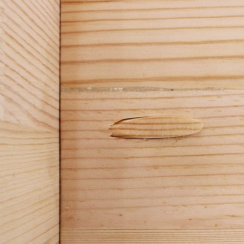 AUTOTOOLHOME 100 Pack Solid Wood Pocket Hole Plugs Pine for