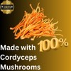 Tintura líquida de extracto de hongo Cordyceps MagMushroom, suplemento diario,