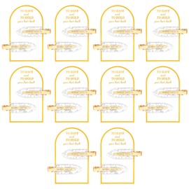 20PCS Bridesmaid Hair Clips No Bend Hair Clips Bridesmaid Hair Accessories Gifts Makeup Creaseless Glitter Hair Clips for Bride Women Girls(20Pcs/10Cards)