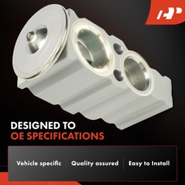 A-Premium A/C Expansion Valve Compatible with Toyota Camry 2018-2023, RAV4 2019-2023, Corolla 2019-2023, Avalon 2019-2022, Venza 2022-2023, C-HR 2019-2021 & Lexus ES250 2021-2023, ES350, UX200, UX250h