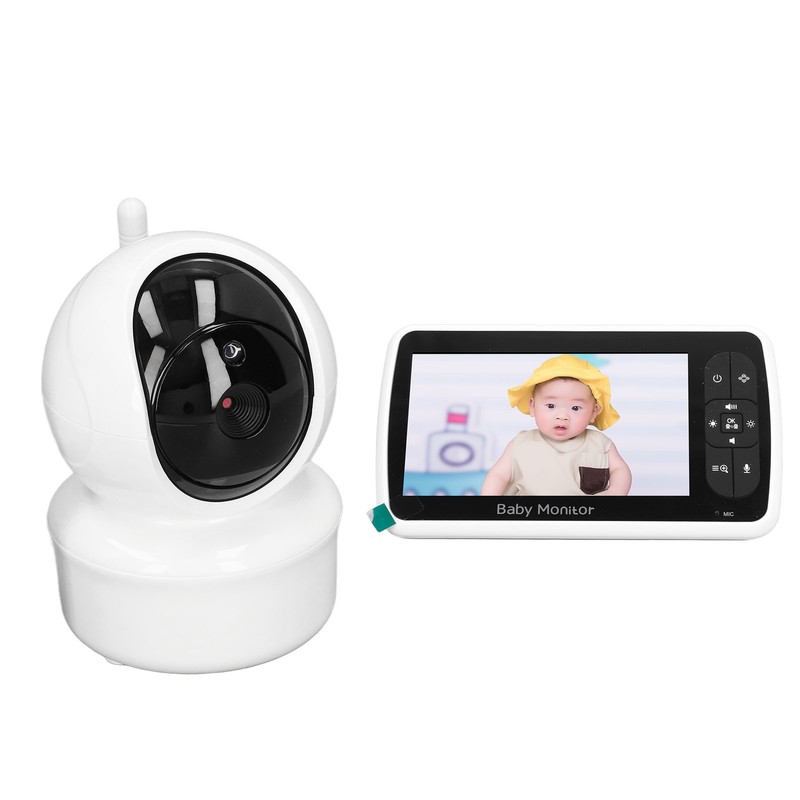 Baby Monitor 5 Inch Display Remote Access Pan Tilt Zoom