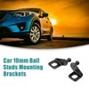 ACROPIX 42x35x21mm10mm Car Ball Studs Mounting Brackets Black for Gas
