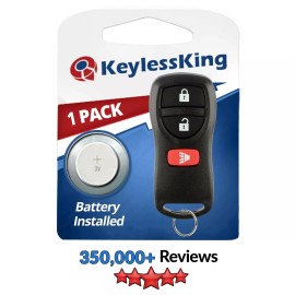 KeylessKing* Keyless Entry Remote Car Key for Nissan CWTWB1U415 CWTWB1U733 CWTWB1U821