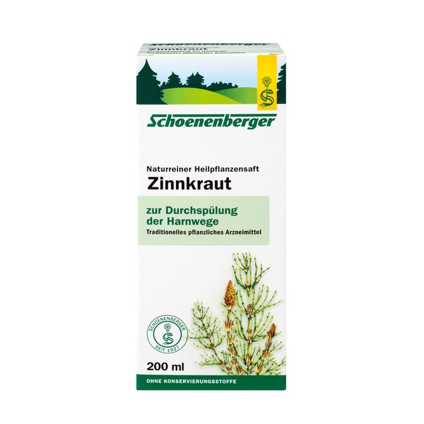 Schoenenberger Zinnkraut naturreiner Heilpflanzensaft, 200 ml Solution