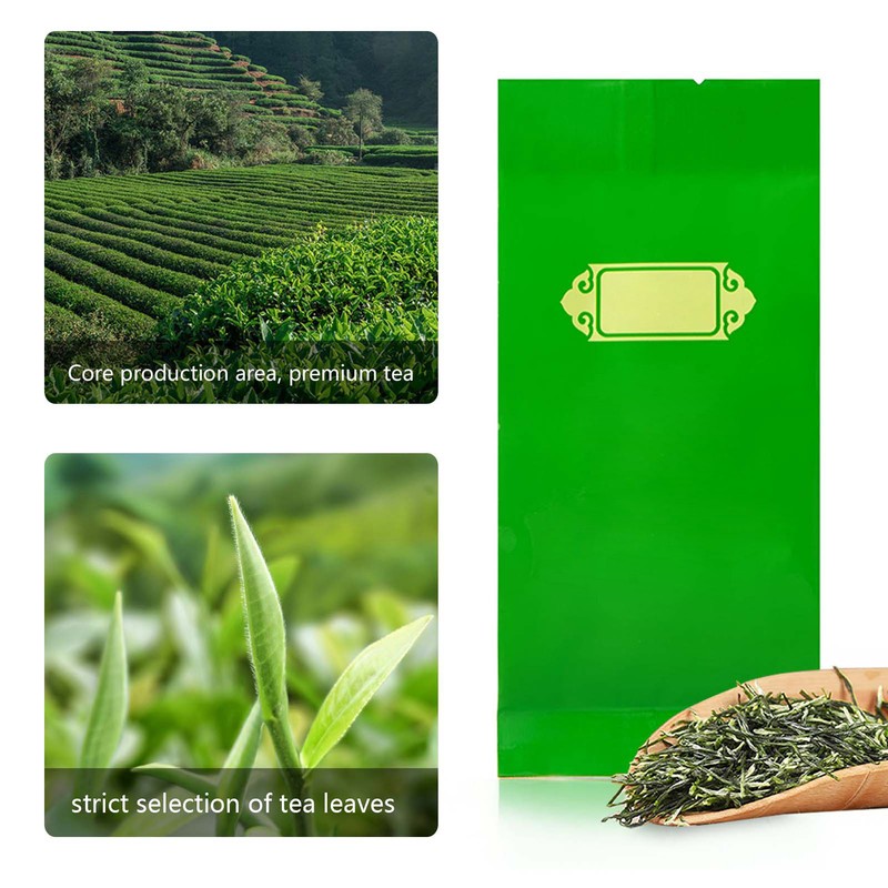1 Box Green Tea Pure Natural Long Strip Shape Chinese