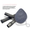 Organic Konjac Face Sponge Combined with Activated Carbon | Set