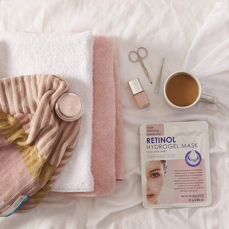 Skin Republic Age Defying Retinol Hydrogel Face Mask 25g