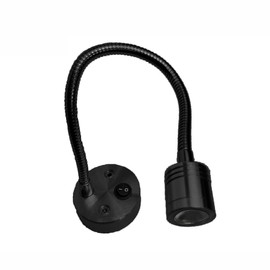 Riloer 12V LED Gooseneck Reading Light Reading Light for Motorhome Caravan Boat Motorhome