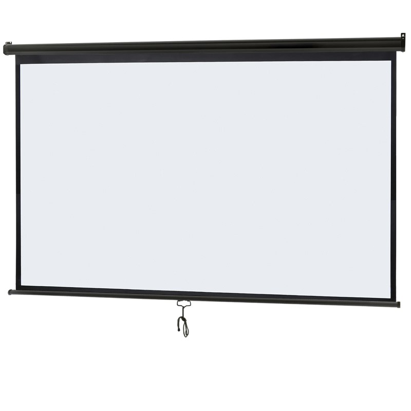 SEGAWE Projection Screen 100 Inch 16:9 Pull Down Projector Screen