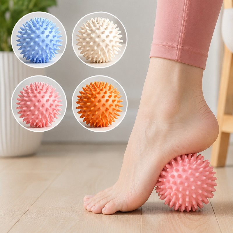 5 Pcs Spiky Massage Ball for Muscle Massage – Firm