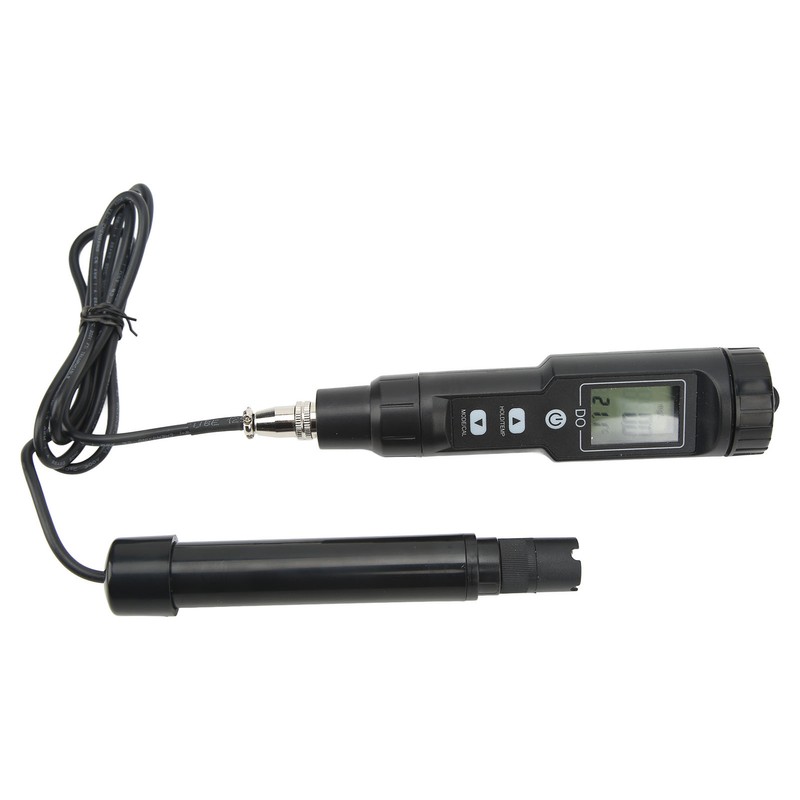 Dissolved Oxygen Meter 2 in 1 Water Temperature Oxygen Measuring