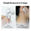 Cearvol Custom-Fit Anti-Lost Lanyard Diamond X1 Hearing Aids, Secure Neck