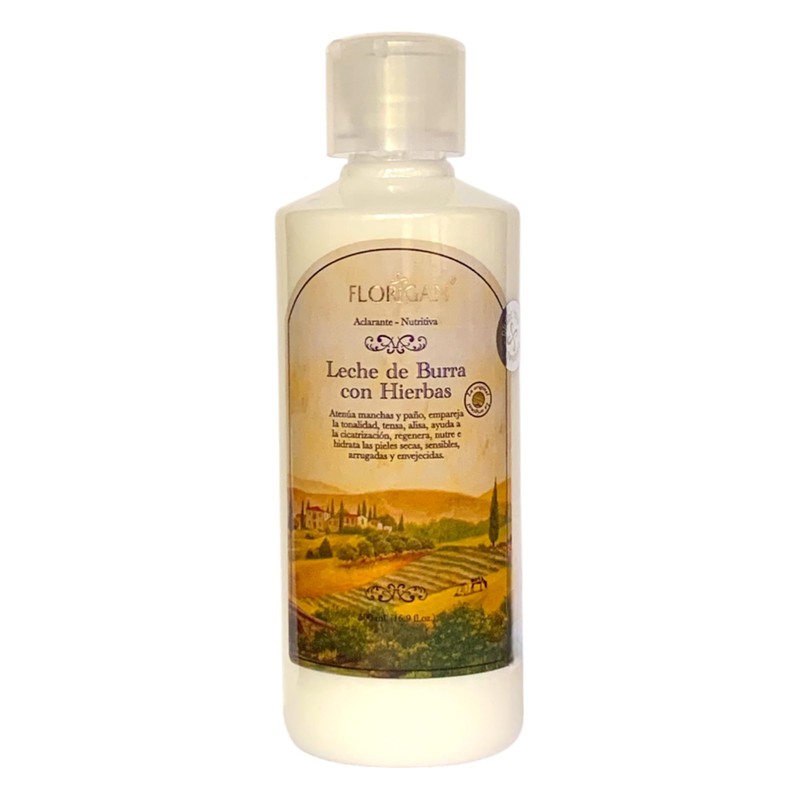 FLORIGAN Crema Corporal Leche de Burra Florigan® 500ml.