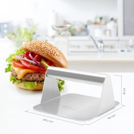 joeji's Kitchen Burger Press - Burger Patty Press Made of Stainless Steel - Easy to Clean Dishwasher Safe - Hamburger Press Patty Press or Burger Smasher - Robust Design