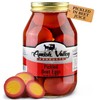 Amish Valley Products Pickled Eggs in Beet Juice Quart Glass