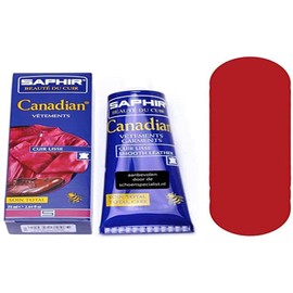 SAPHIR Canadian Leather Restoring Cream 75ml (3324010043114) for Shoes, Boots, Furniture, Clothing, Luggage, Bags - Nourishing Beeswax Formula