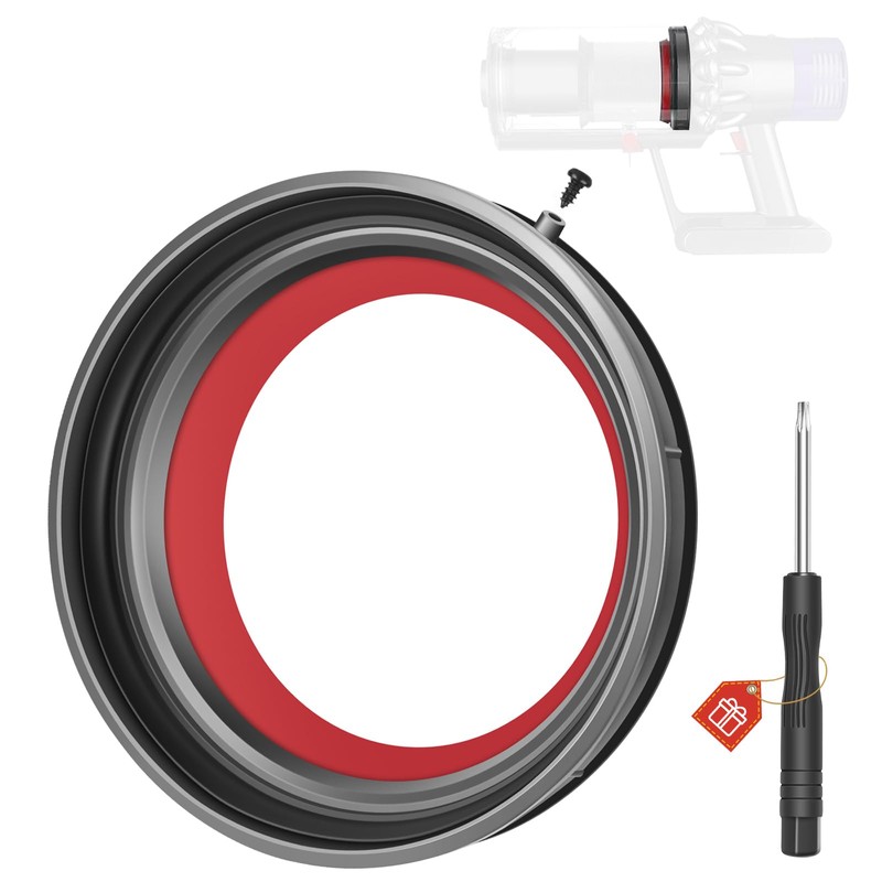 RUKHOOL V10 Dust Bin Top Fixed Sealing Ring for Dyson