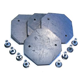 ALP Auto Lift Parts - Ultra Heavy Duty Replacement Pads for Forward, Gemini and Eagle auto Lifts - Set of 4