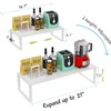 Jojocross Expandable Cabinet Shelf Organizer Storage Spice Rack Shelves for