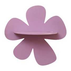 JISADER Floating Shelves Wall Hanging Decoration Wall Shelf Wood Ornament for Outdoor Kitchen, Purple