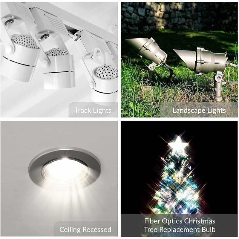 Simba Lighting [4 Pack] LED MR11 3W 20W 12V Halogen