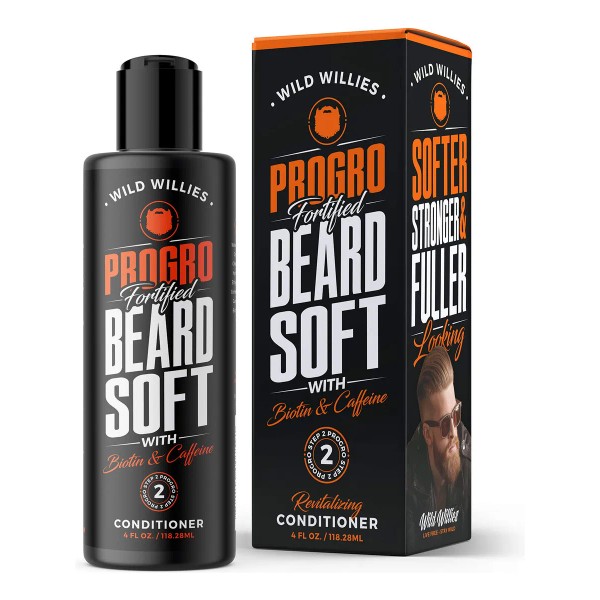 Acondicionador de Crecimiento de Barba Wild Willies Progro Bi