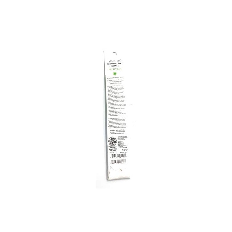 Maroma Recharge Incense, 1 Ea