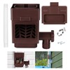 Rain Barrel Diverter Kit, Rain Water Collector System Downspout Diverter