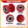 Partuto Chain Roller Pulley Tensioner/for Motorcycle 8mm 10mm 2 Set