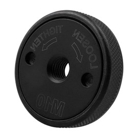 Gasea M10 Thread Hand Tighten Quick Change Heavy Duty Locking Retaining Clamping Flange Nut for Angle Grinderr