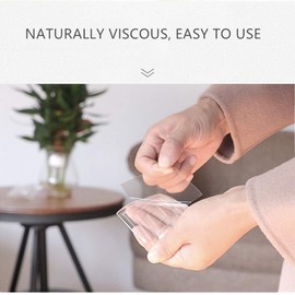 Non Slip Furniture Pads – Premium 8 pcs 3” Furniture Grippers! Best SelfAdhesive Silicone Feet Furniture Legs– Ideal Non Skid Furniture Pad Floor Protectors for Fix in Place Furniture (80mm)