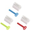 Jafirous 6 Pcs Toothpaste Squeezer, Rotate Toothpaste Dispenser Toothpaste Rolling