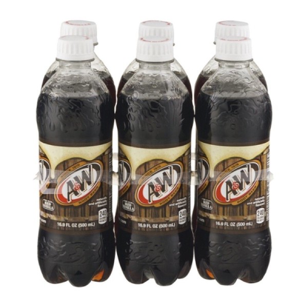 A&W Root Beer, 16.9 oz Bottle (Pack of 24)