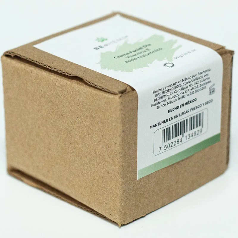 Crema Facial Día Vitamina E y Ácido Hialurónico 50g SPF